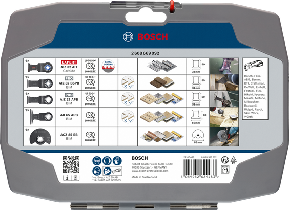 Bosch切割套装 5 件套。.
